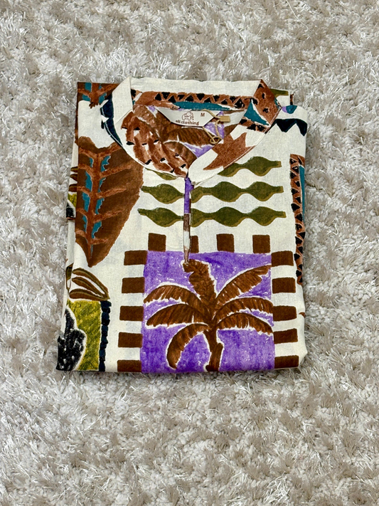 Cotton Flex printed short kurta