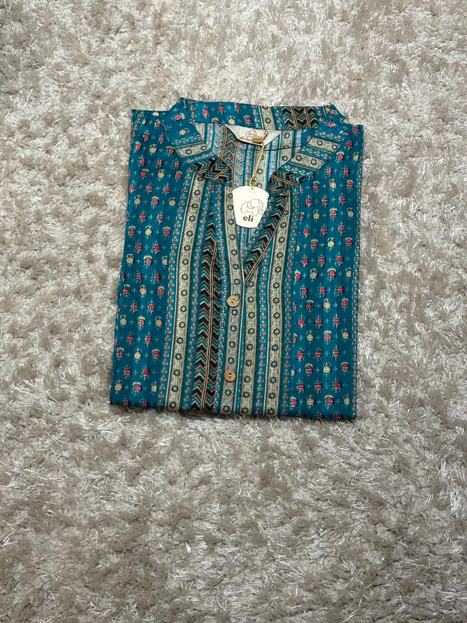 Jam Cotton short kurta