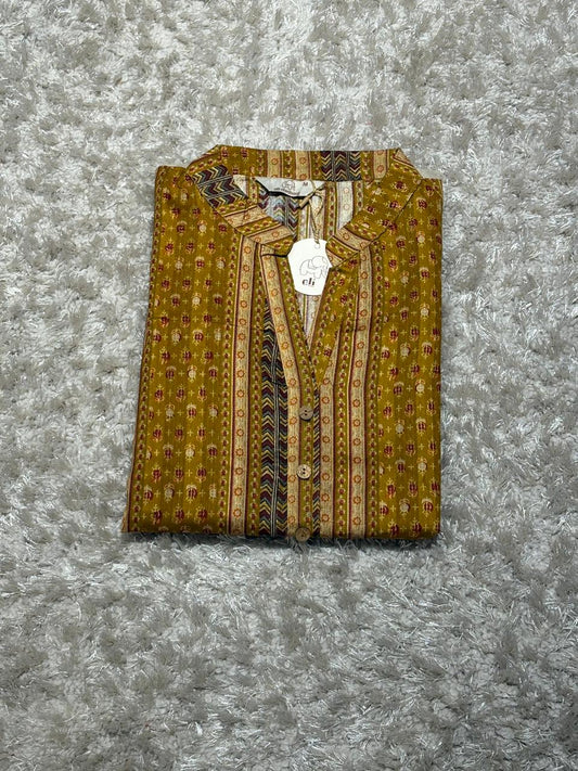 Jam Cotton Printed short kurta